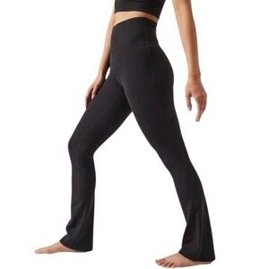Athleta Transcend Slim Pant XXS Black High Rise Yoga Flare Leggings Active 807